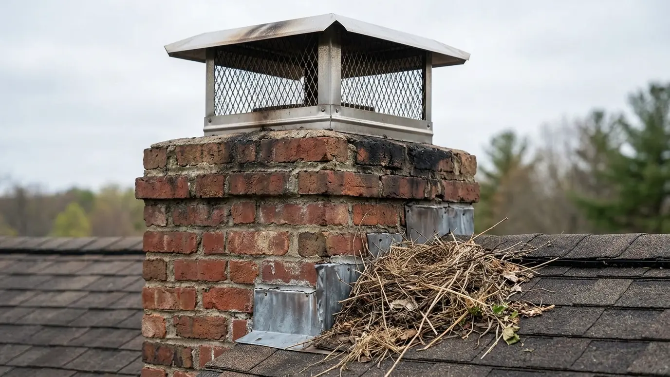 Chimney Animal and Bird Removal in Nashville and Middle Tennessee