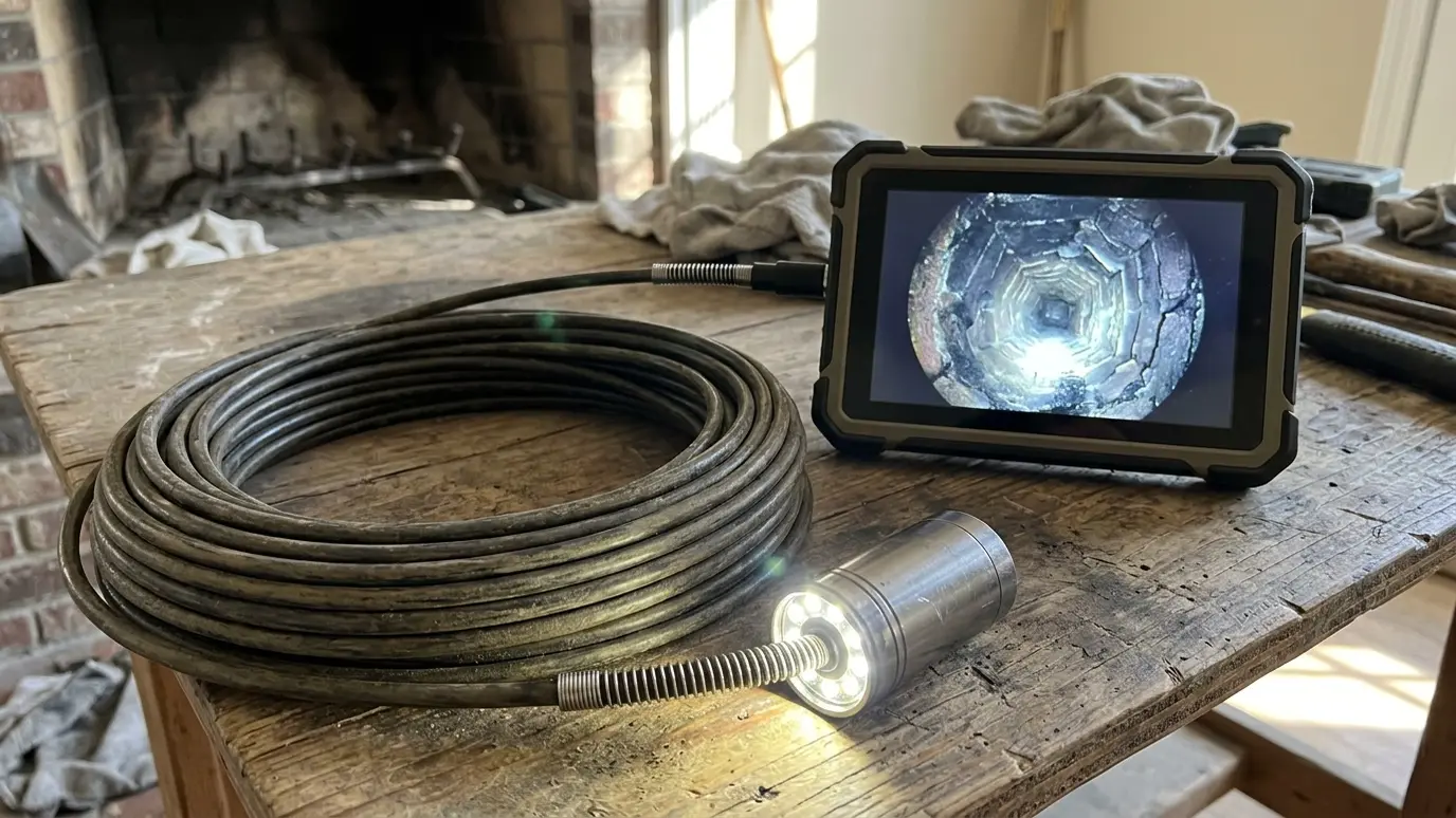 Chimney Video Camera Inspection in Nashville and Middle Tennessee