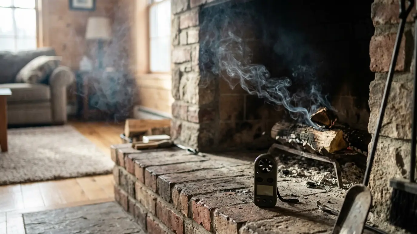 Draft and Smoke Problem Diagnosis in Nashville and Middle Tennessee