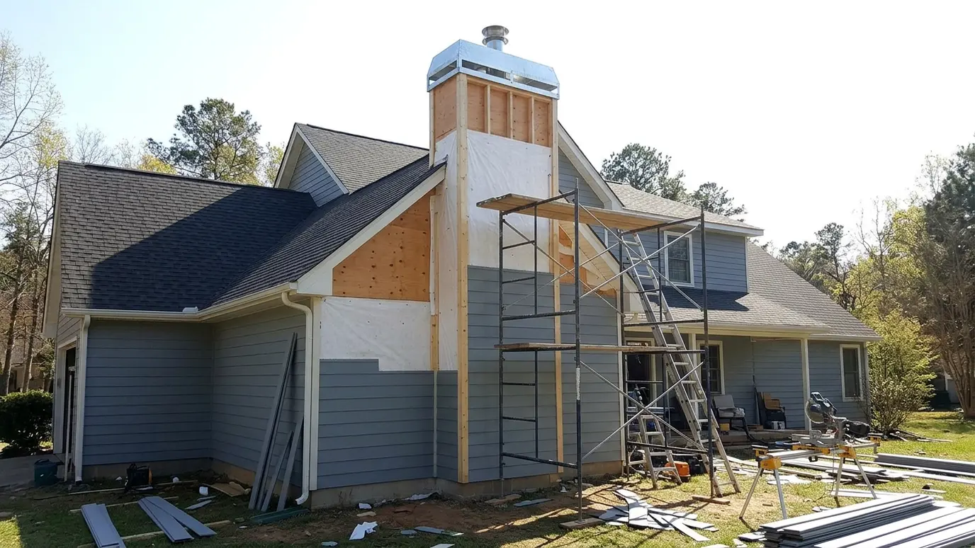 Prefabricated Fireplace and Chase Repair in Nashville and Middle Tennessee
